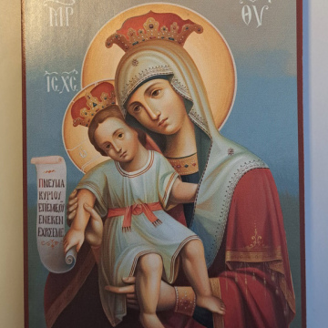 Totisesti on kohtuullista Jumalanäidin ikoni